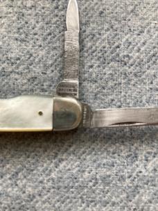 RARE 19th Century SMITH & SON, WESTBOROUGH/HARRISON BROS., 4-Blade, MOP, Senator Pocket Knife