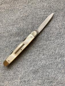 RARE 19th Century SMITH & SON, WESTBOROUGH/HARRISON BROS., 4-Blade, MOP, Senator Pocket Knife
