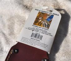 Shimano Leather Plier Sheath Mint New With Packaging Fits A Variety Of Tools Heavy Duty Stitching