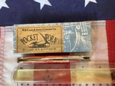 Spectacular 2005 Old Red Case xx Cheetah (Mdl# 6111 1/2 L SS) w Sweet Red Bone Handles in Orig box