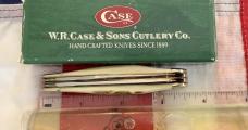 2000 Case xx Medium Trapper w/ Fatboy Wide Vintage Stag Handles (mdl# v5207 SS) NOS in Orig box