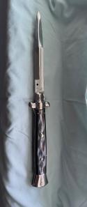 15” Rostfrei Italy Vintage Stiletto Switchblade Faux Horn, Exceptional Condition 