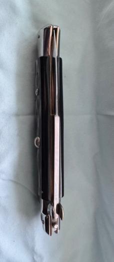 15” Rostfrei Italy Vintage Stiletto Switchblade Faux Horn, Exceptional Condition 