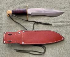 Andrew Clifford (?) Sasquatch Knife & Sheath
