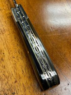 Taylor's Eye Witness Gentlemen's Clip Barlow, Clip/Pen blades with Ram's Horn covers
