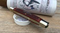 Great Eastern Cutlery 133317 Congress Split-back Whittler Rust Red Jig 1 of 125!