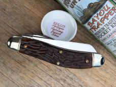 Great Eastern Cutlery 888225 Northfield Bayou Trapper Antique Autumn Jig Gator Shield!