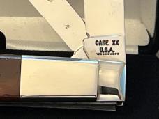 Vintage CASE XX USA 1 Arm Razor 1971/9……… Dots Pretty Bone 6205R Step Bolsters Factory Edge 99 0/0 .