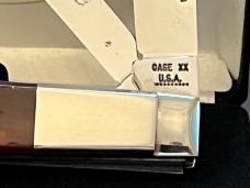 Vintage CASE XX USA 1 Arm Razor 1971/9……… Dots Pretty Bone 6205R Step Bolsters Factory Edge 99 0/0 .
