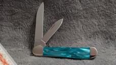 Case XX 2021 Copperhead Sparxx Aqua Kirinite 