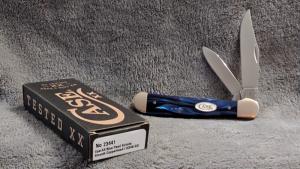 Case XX 2021 Copperhead Sparxx Blue Kirinite 
