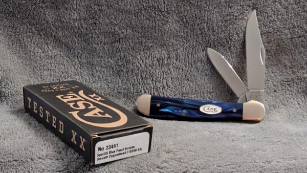 Case XX 2021 Copperhead Sparxx Blue Kirinite Case XX 2021 Copperhead Sparxx Blue Kirinite