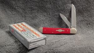 Case XX 2021 Copperhead Red G10 Smooth
