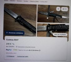 SCOF FRENCH COMMANDO MULTI USE KNIFE AS NEW NEVER SEEN