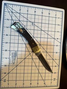 Buck 110 slim heritage elite/ brass