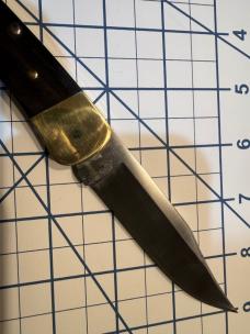 Buck 110 slim heritage elite/ brass