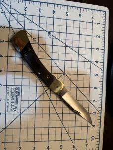 Buck 110 slim heritage elite/ brass