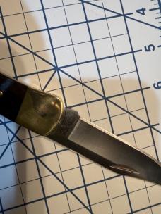 Buck 110 slim heritage elite/ brass