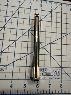 Buck 110 slim heritage elite/ brass