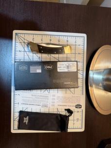 Buck 110 slim heritage elite/ brass