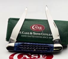 2000 Case XX Pocket Worn Blue Bone Muskrat