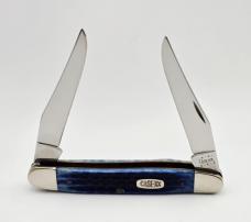 2000 Case XX Pocket Worn Blue Bone Muskrat