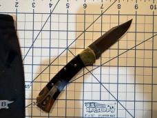 Buck 112 slim heritage elite / brass