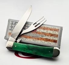 1999 Case XX Green Appaloosa Bone Half Hobo