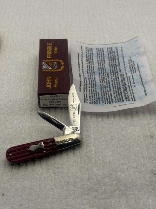 John Primble Belknap 2 Blade Barlow 29009R Made In USA John Primble Belknap 2 Blade Barlow 29009R Made In USA