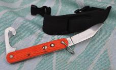Schrade Walden MC-1 Pilots Knife Auto Orange 4 1/4" Closed Mint NOS 1958-73 MIL-K-25549