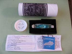   DANIELS FAMILY KNIFE BRANDS-TITUSVILLE CUTLERY-LEXINGTONIAN-MAMMOTH CROSS CUT 1