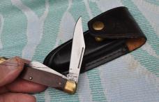Sears Craftsman 3 Blade Stockman 4" Closed Unused Made By Schrade 50s-80s long Pull Factory Edges 
