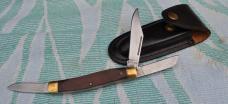 Sears Craftsman 3 Blade Stockman 4" Closed Unused Made By Schrade 50s-80s long Pull Factory Edges 