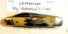 CASE 53046 STAG 3 BACKSPRING WHITTLER MINT
