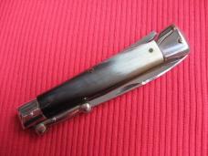 Vintage Italian Manual Open Swing Guard Stiletto Knife