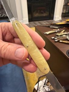 Sweet Presto Letter Opener with Perfect Etch in A+ Condition