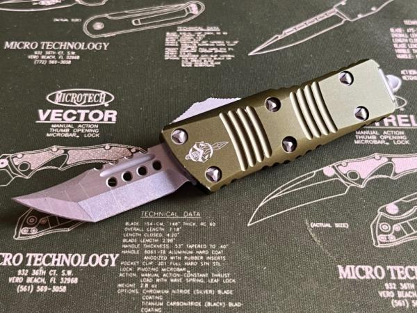 Microtech Mini Troodon Hellhound used Microtech Mini Troodon Hellhound used