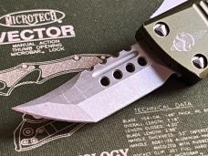 Microtech Mini Troodon Hellhound used