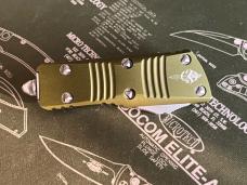 Microtech Mini Troodon Hellhound used