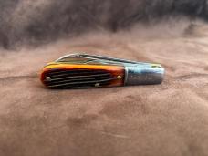 Camillus Model 50 Barlow with Amber Winterbottom Bone Handles