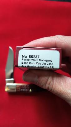 2026 30th Anniversary Pocket Worn Mahogany bone Axe Handle