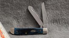 Case XX 2021 Mini Trapper Mediterranean Blue Bone