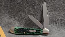 Case XX 2021 Copperhead Pocket Worn Bermuda Green