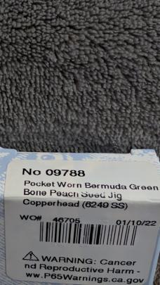 Case XX 2021 Copperhead Pocket Worn Bermuda Green