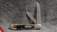 Case XX 2021 Copperhead Pocket Worn Olive Green 25th Anniversary