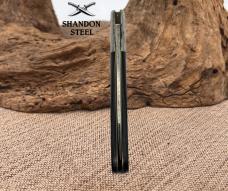 Robeson Shuredge 512224 folding pocket knife 5" long "Daddy Barlow" Carbon (108)