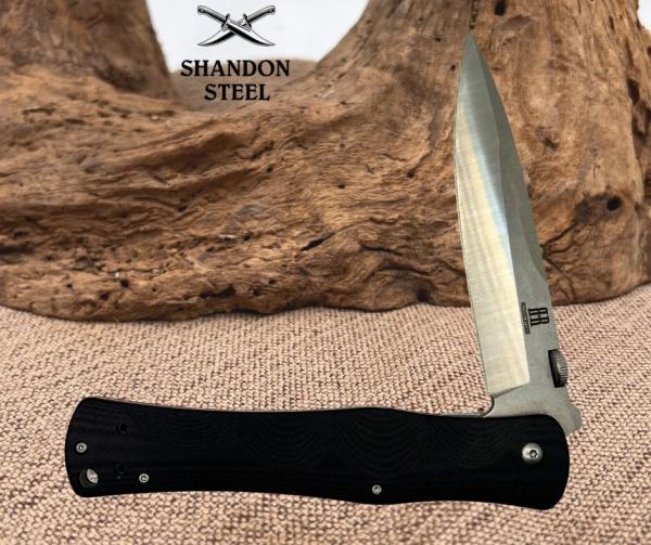 Rough Rider Linerlock Black G10 RR1871 4.88" Stainless Folding Pocket Knife (22) Rough Rider Linerlock Black G10 RR1871 4.88" Stainless Folding Pocket Knife (22)