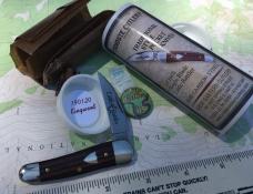GEC Tidioute 190120 Little Rattler Brightly Grained Kingwood NEW with Collector’s Pin