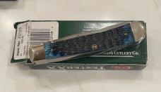 Case 2008 Mediterranean Blue BN Trapper like new in original box