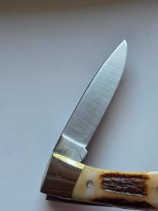 Vintage Schrade I*XL GS-234 Lockback 3-Knife Limited Edition Set - Genuine Stag - Snap-on Exclusive 